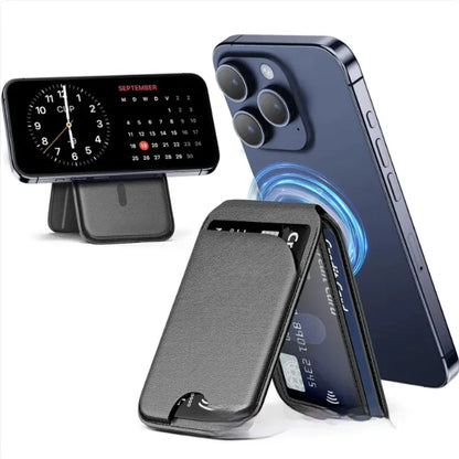 Expandable Magnetic Phone Card Holder
