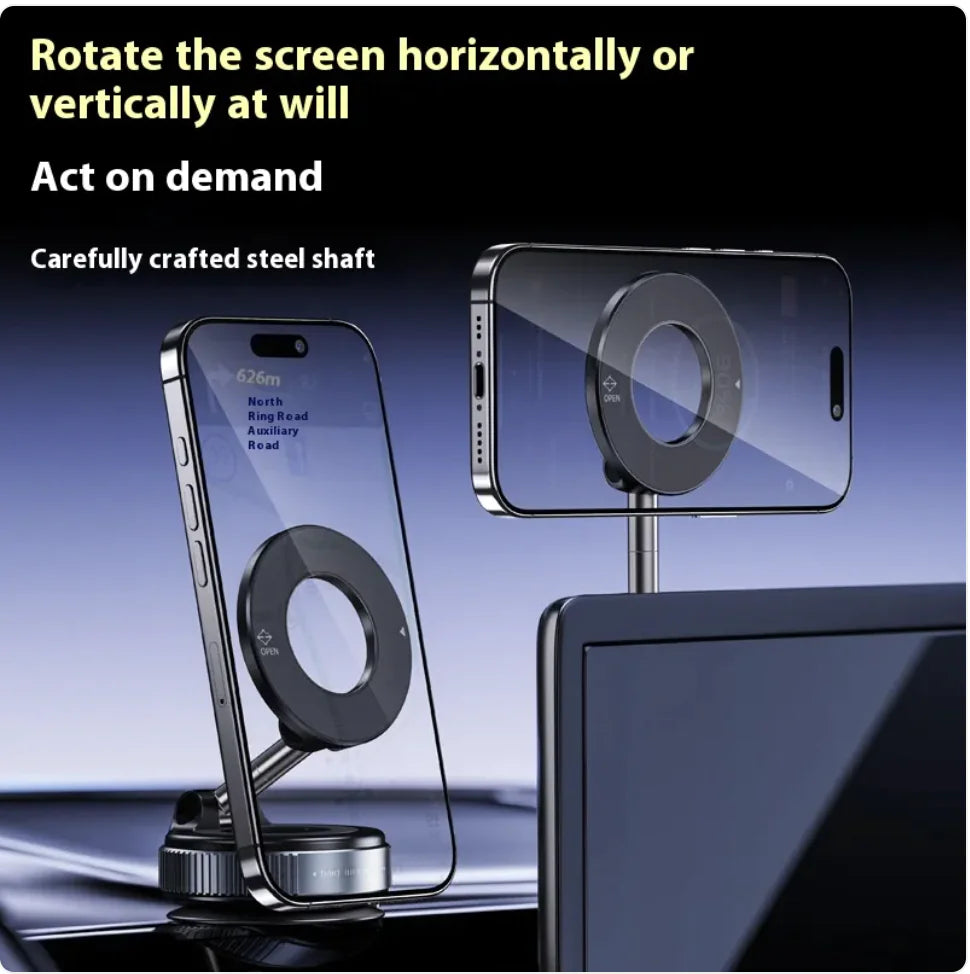 Car Center Console Phone Holder